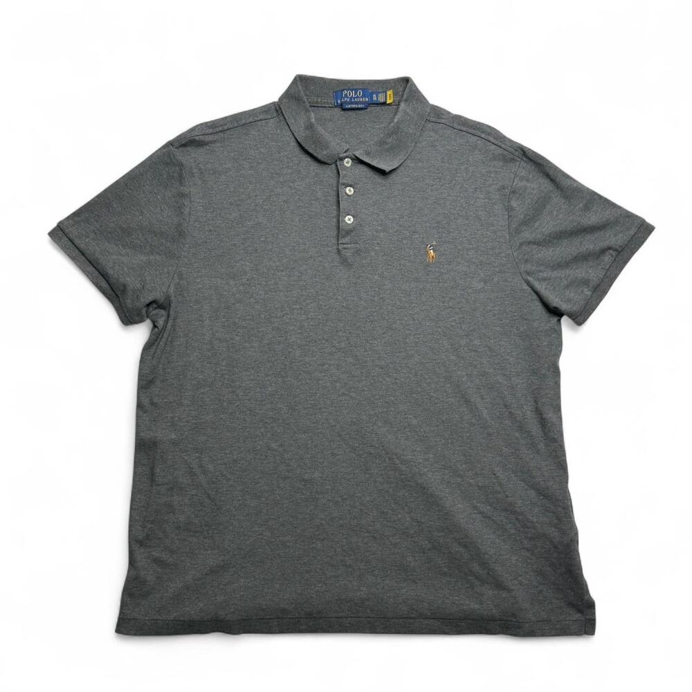 Polo Ralph Lauren Gray Custom Slim Fit Casual Shirt XL